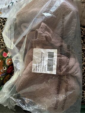 Free People Strapless Knit Dress in Mauve Brown